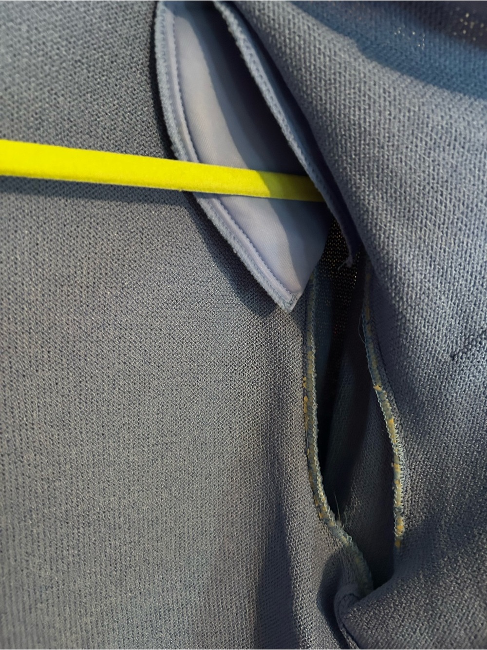St. John Blue Button-Front Knit Jacket - Picture 10 of 11